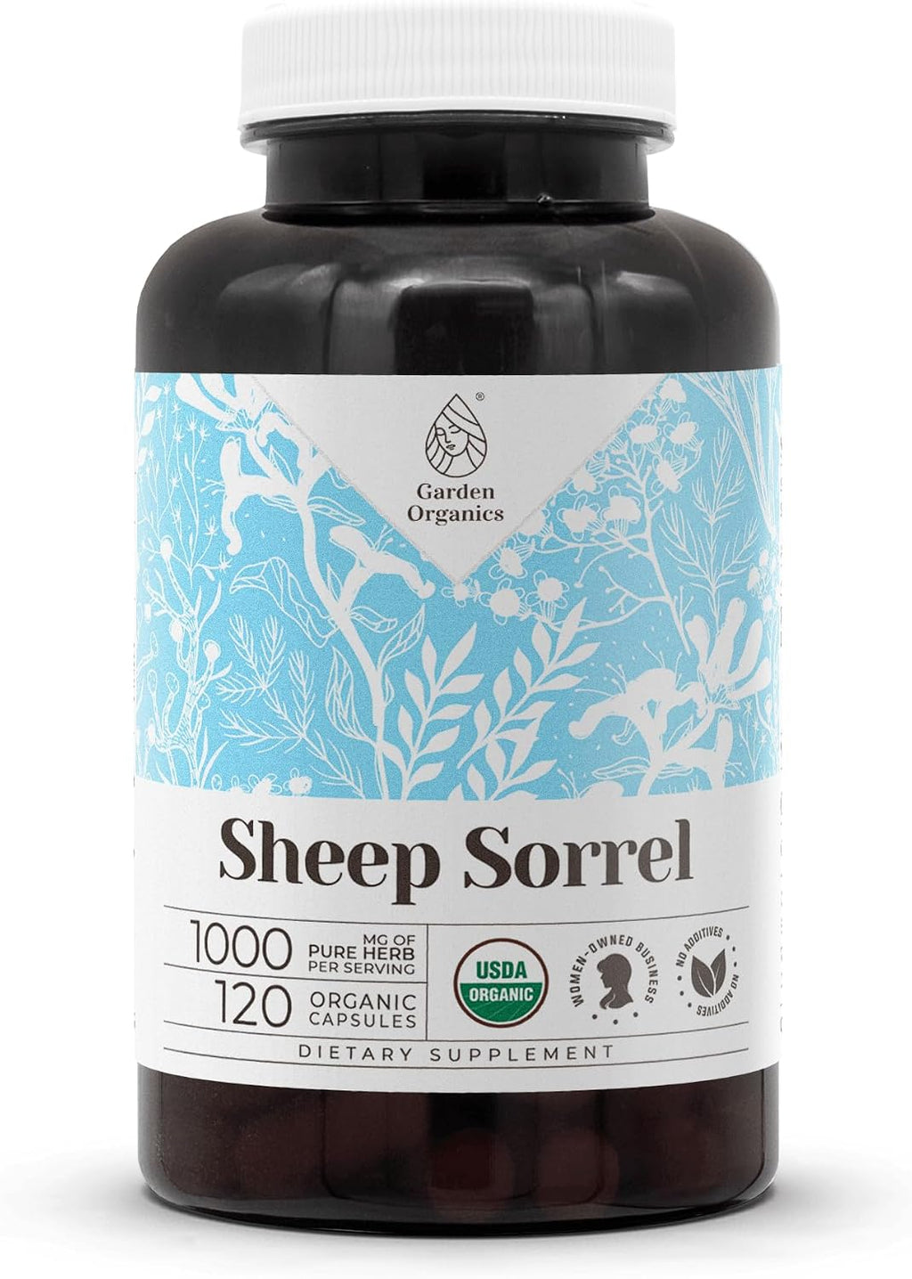 Garden Organics Sheep Sorrel Orgánico 120 Cápsulas