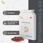 VED Vitamina D3 + K2, 200 mcg, 180 Comprimidos Veganos
