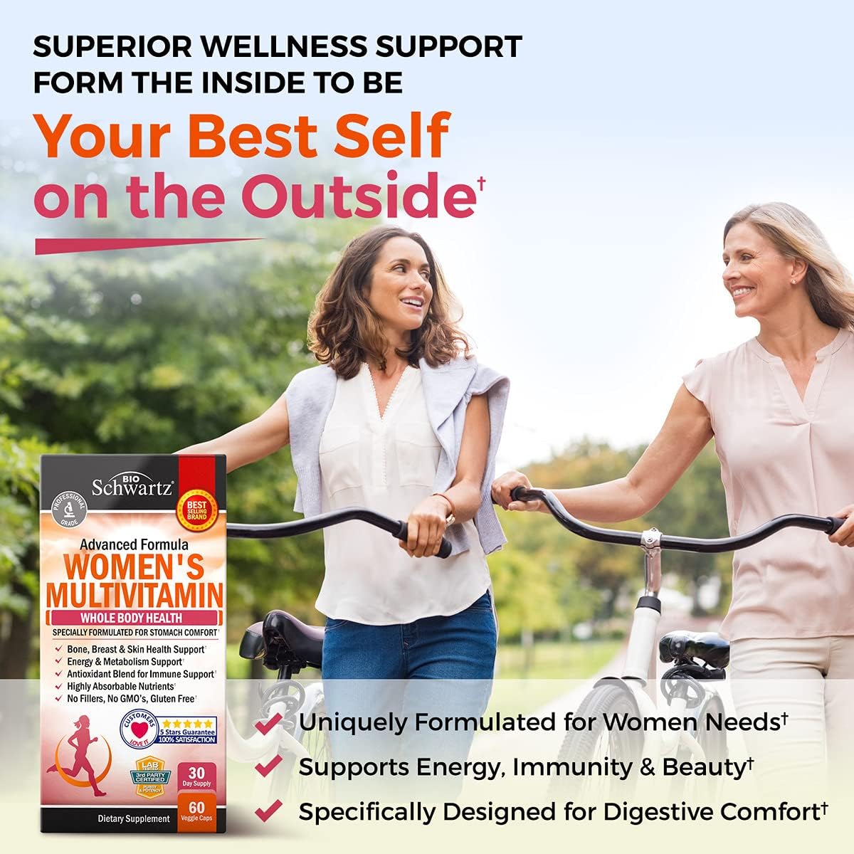 Multivitamínico para Mujeres con Vitamina D3 - BioSchwartz