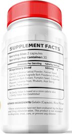5 Pack - Carbofix Pills, 60 Comprimidos por Frasco para 30 Días