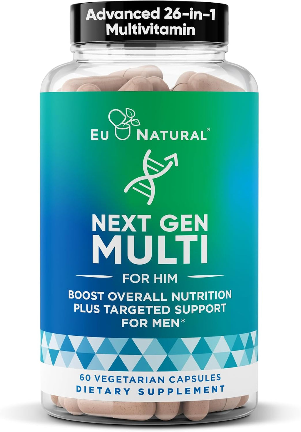 Next Gen Multi for Him - Multivitamínico Avanzado para Hombres - 26 en 1 - 60 Cápsulas Veganas
