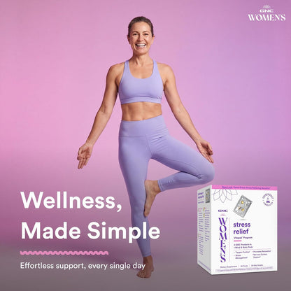 GNC Women's Stress Relief Vitapak: Manejo – Manejo integral del estrés: La combinación de teanina, ashwagandha – Image 5