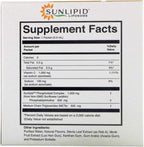 SunLipid Liposomal Vitamin C with MCT Oil, 30 Packets, 0.17 fl oz (5 ml) Each