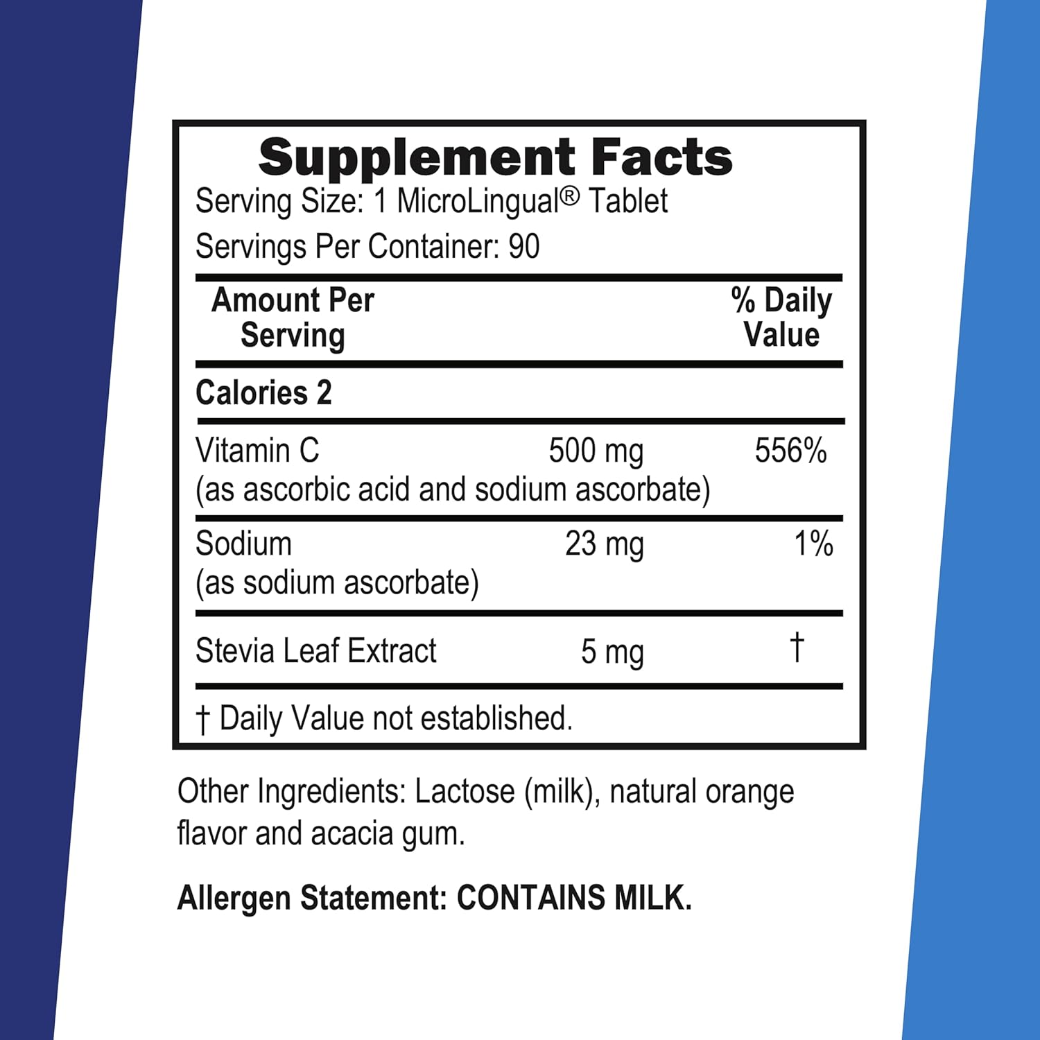 Superior Source Vitamina C 500 mg Naranja - 90 Comprimidos Sublinguales
