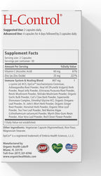 H-Control, Vitamin C with Zinc, 60 Vegetable Capsules