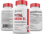 Vital Grow XL Pills 1484MG – Fórmula Avanzada para la Salud Masculina, 60 Cápsulas