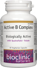 Bioclinic Naturals - Complejo B Activo, 60 cápsulas vegetales