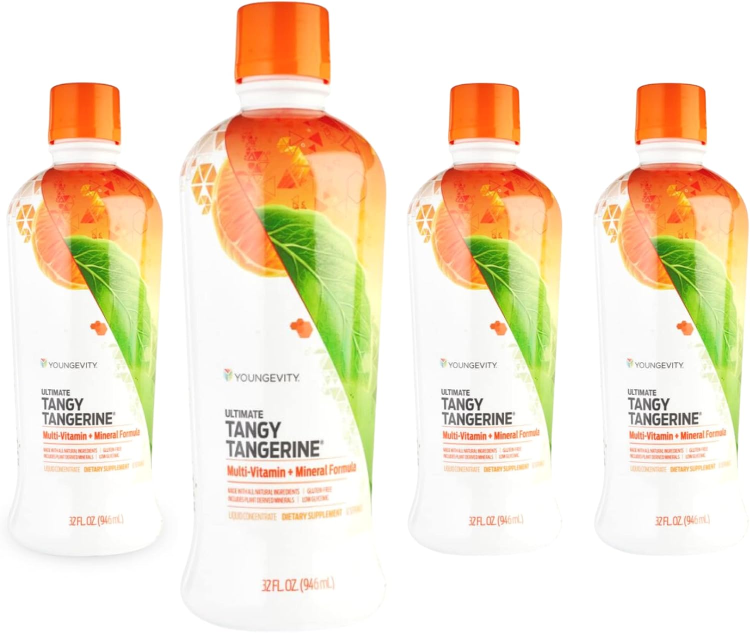 Youngevity Majestic Earth Ultimate Tangy Tangerine - Multivitamínico Líquido 946 ml