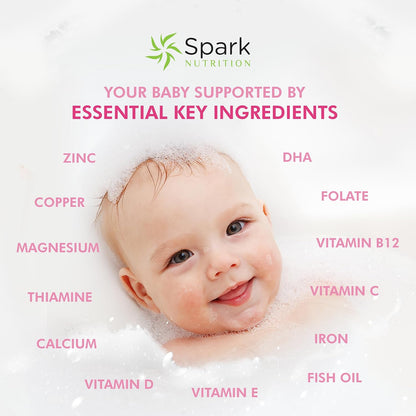 Pregnaforte 1 al Día Vitaminas Prenatales - – Zinc: Importante para la división celular y el metabolismo de – Image 7
