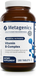 Metagenics Complejo B - Vitaminas B6 y B12 Activas con Folato - 180 Comprimidos
