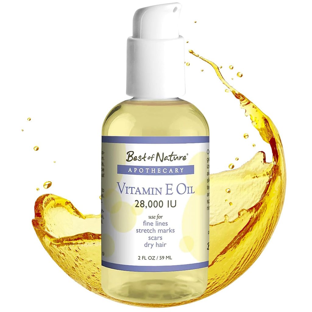 Best of Nature Vitamin E Oil 28,000 IU with Fractionated Coconut Oil