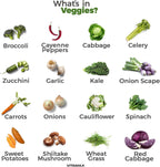 Vitamax Super Fruit and Vegetable – Suplemento de Frutas y Verduras Enteras – 180 Cápsulas – Sin Soja