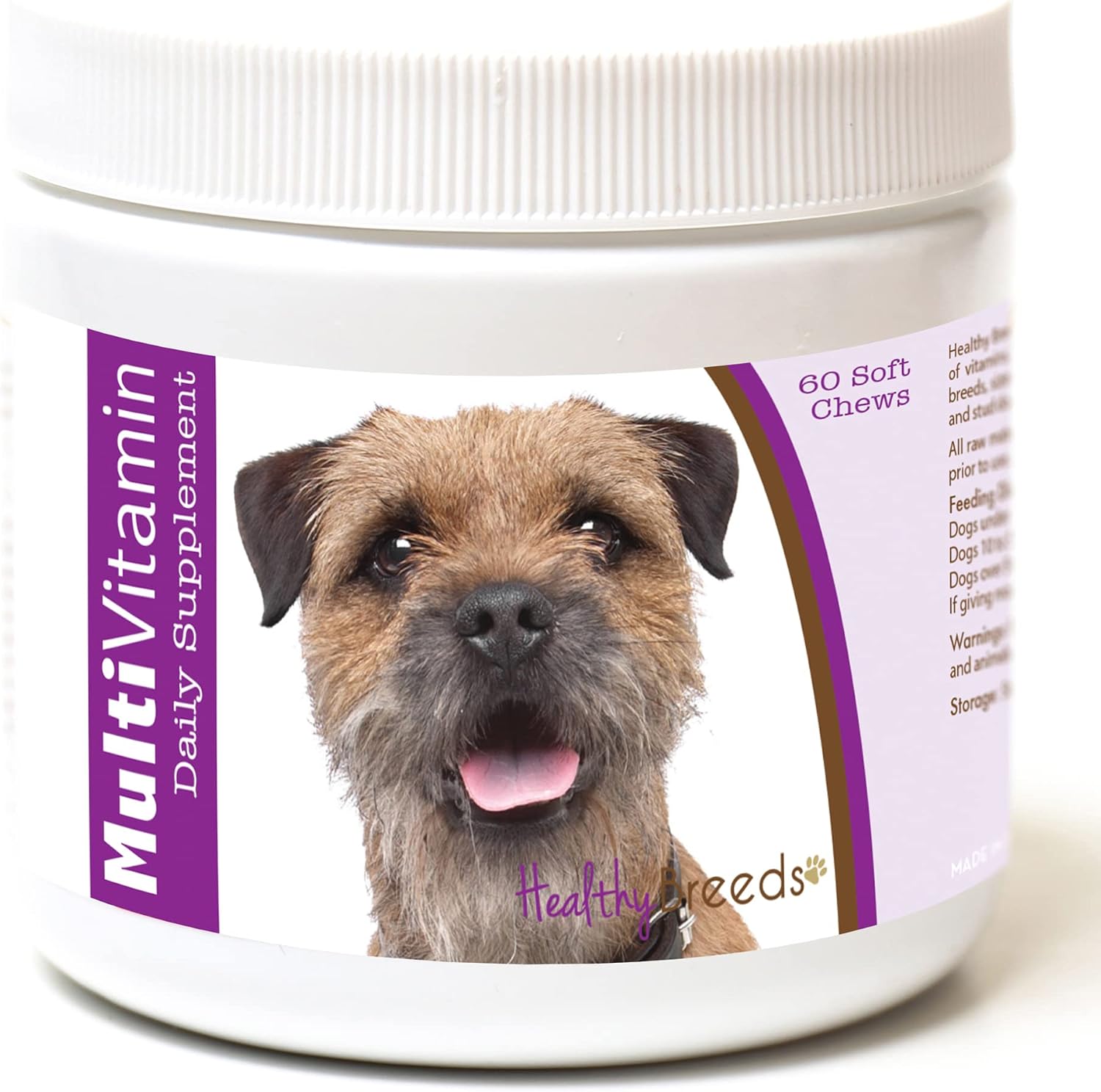 Healthy Breeds Border Terrier Multi-Vitamin Soft Chews 60 Count