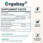 Orgabay Liposomal Nicotinamide Riboside 2000 mg con TMG y Pterostilbeno, 60 Cápsulas Blandas