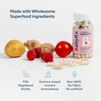 BabyRx Complete Fertility+ – Suplemento de Fertilidad con Myo-Inositol, D-Chiro Inositol, Folato, Vitamina D3 y B12 | 90 Cápsulas