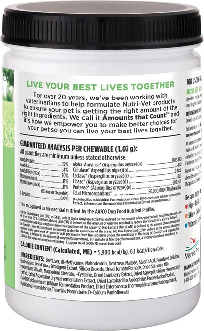 Nutri-Vet Grass Guard Masticables para Perros - 365 Comprimidos – Image 8