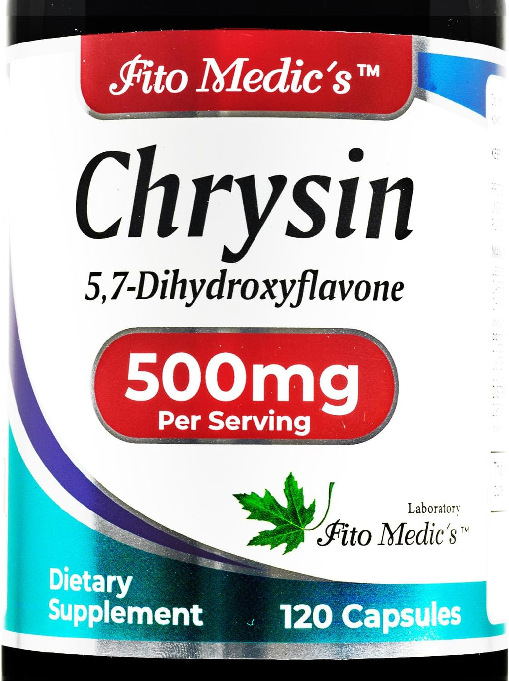 FITO MEDIC'S Lab Chrysin con Passiflora - 120 Cápsulas