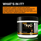 CONTROLLED LABS Orange Triad Plus Greens for Men and Women, 30 Servings Iron Free Sports Supplement for Overall Health, Multivitamin, Digestion, Immune System, and Joint Health