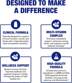 AVED Iron Free Daily Multivitamin – Multivitamínico sin hierro para hombres y mujeres, 120 comprimidos