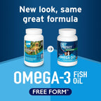 Suplemento de Omega-3 para Perros Medianos y Grandes, Mezcla de Fórmula Libre Propia, Apoya la Respuesta Inflamatoria Normal, Cápsulas Snip-Tip (250 unidades)