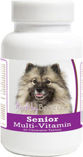 Healthy Breeds Multivitamínico Senior para Perros Keeshonden - 60 Comprimidos Masticables