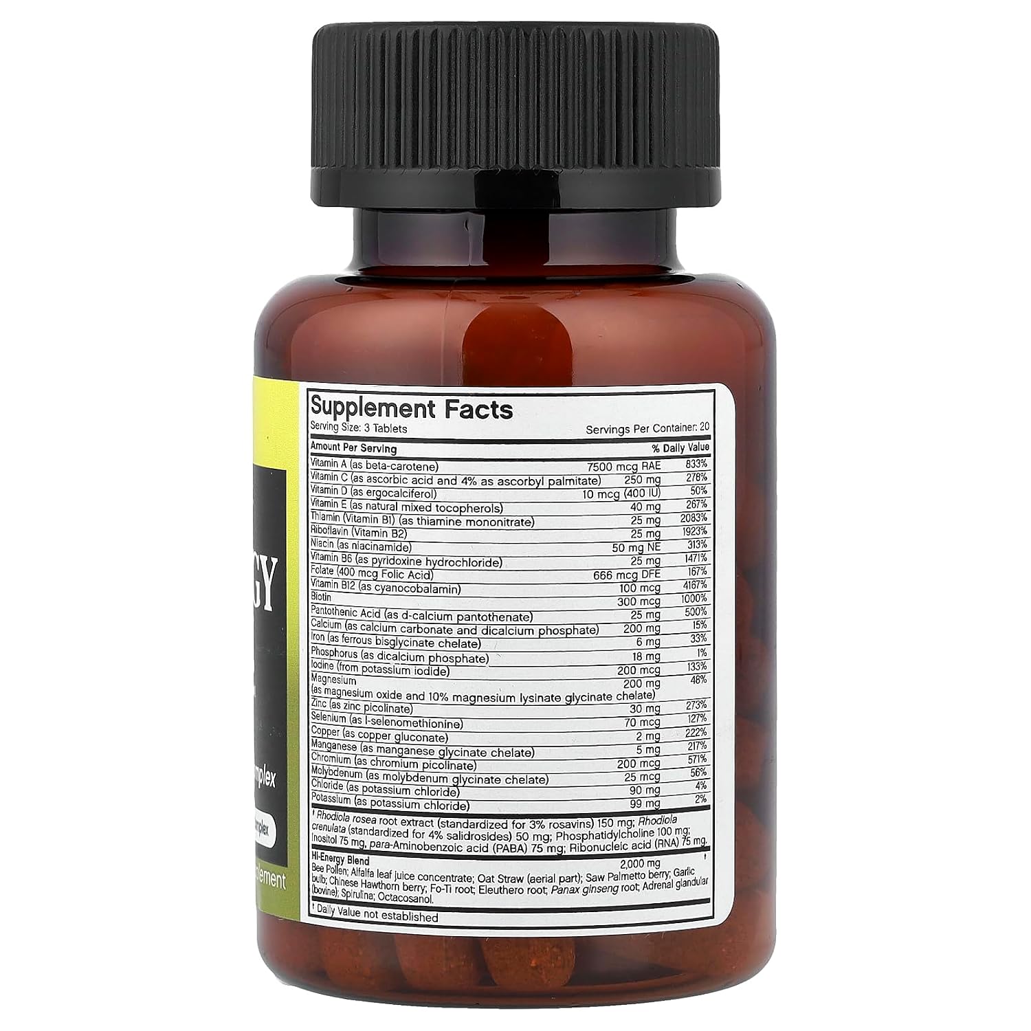 Futurebiotics Multi Energy para Hombres – 60 Tabletas