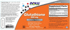 NOW Foods Glutatión, 500 mg, 60 Cápsulas
