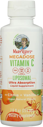 MaryRuth's Megadose Liposomal Vitamina C, 224 ml