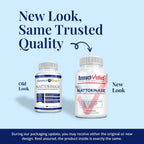 Research Verified Nattokinasa - 4000 FU - Apoyo Circulatorio - BioPerine, Sin Vitamina K2 - 60 Cápsulas - Pack de 3