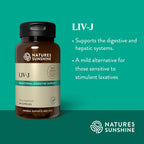 Nature's Sunshine LIV-J, 100 Cápsulas – Mezcla Herbal para el Soporte Digestivo y Hepático