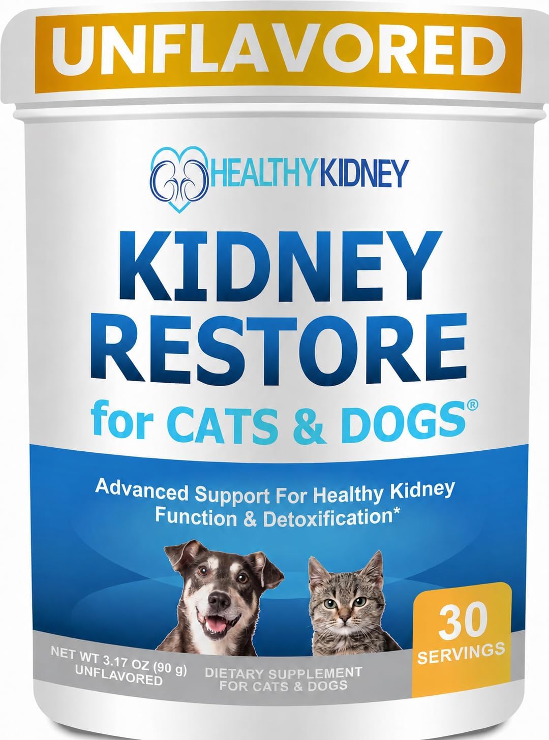 Kidney Restore para Perros y Gatos – Suplemento Renal sin Sabor