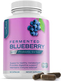 Teaveli Probiotic Blueberry Supplement con Arándanos Silvestres – 1000 mg/Serving – 60 Cápsulas
