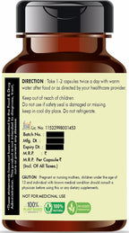 Extracto de Guduchi 500mg - 60 Cápsulas Vegetarianas | Tinospora Cordifolia | 100% Natural | Vegano | Sin Gluten