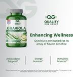 GRAVIOLA MAX - Extracto Puro de Graviola - Soursop (Annona muricata) de QUALITY ONE