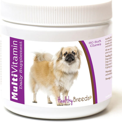 Healthy Breeds Tibetan Spaniel Multi-Vitamin Soft Chews 60 Count – Image 1