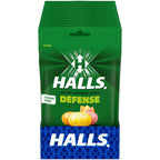HALLS Defense Vitamin C Drops Sugar Free, Citrus Assortment, 300 Count (12 Bags of 25)