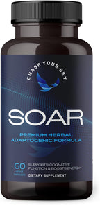 SOAR - Suplemento Adaptógeno con Ashwagandha y Ginseng