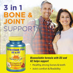 Nature's Life Strontium Plus D3 y K2 - 60 Tablets