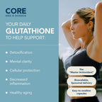 Core Med Science Liposomal Glutathione Setria 500mg Cápsulas