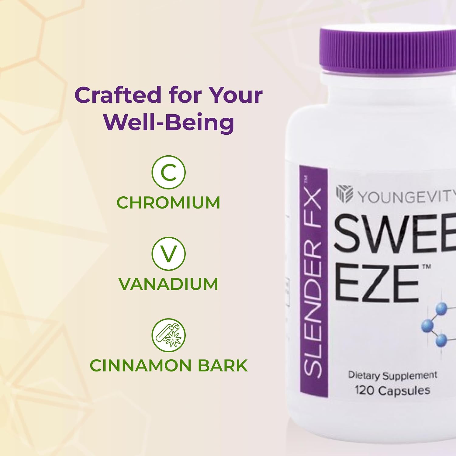 Youngevity Sweet eze 120 Cápsulas