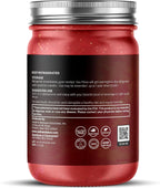 Irish Sea Moss Gel Raw - Wildcrafted Superfood Seamoss Gel - Sabor Fresa Plátano - 10 oz
