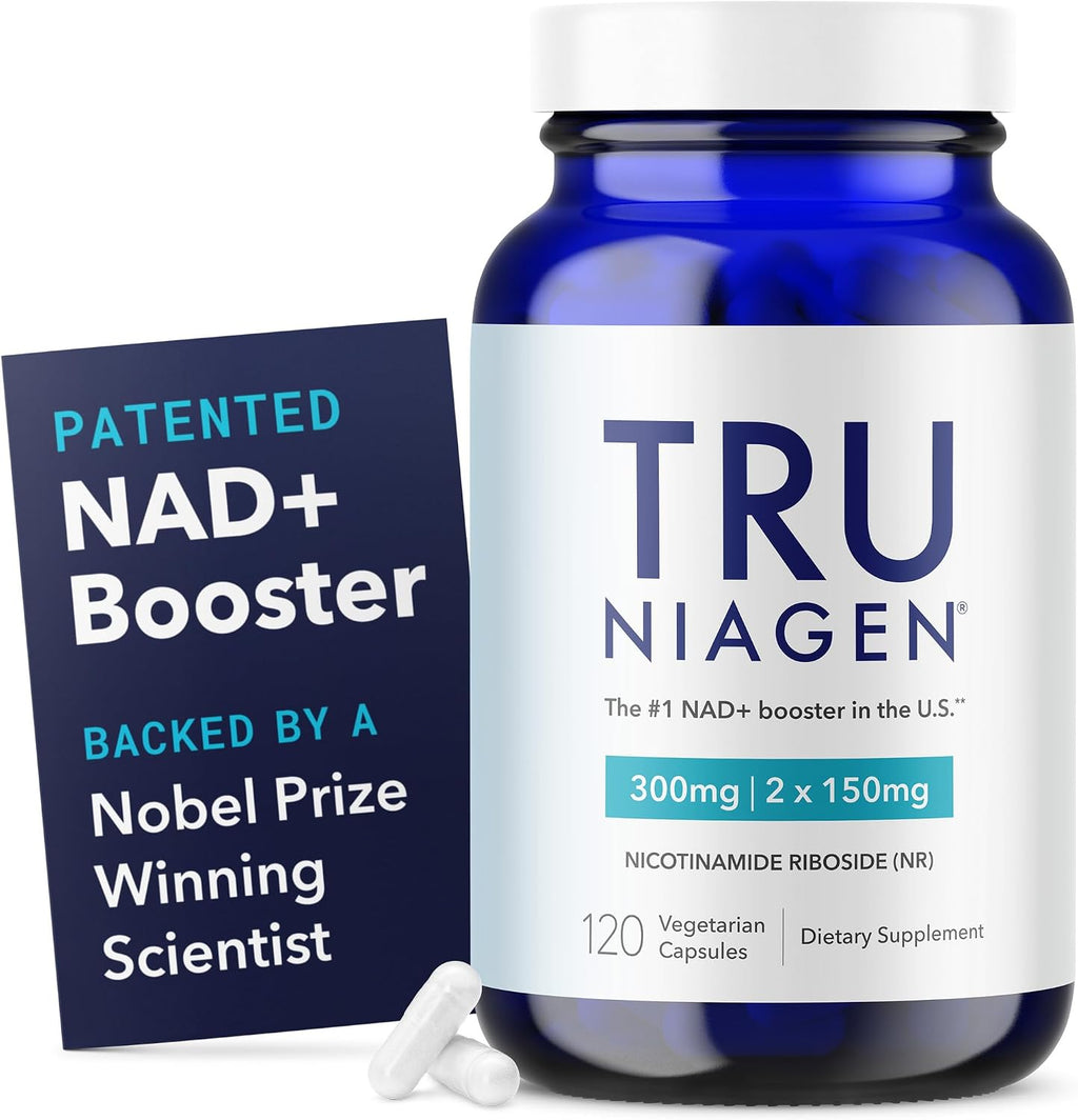 TRU NIAGEN Suplemento de NAD+, 60 cápsulas de 300 mg - Nicotinamida Ribósido