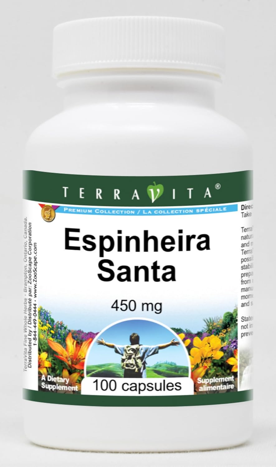 Espinheira Santa - 450 mg (100 Cápsulas)