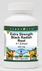 Extracto de raíz de rábano negro de máxima concentración 4:1 - 450 mg (100 cápsulas, ZIN: 511233)