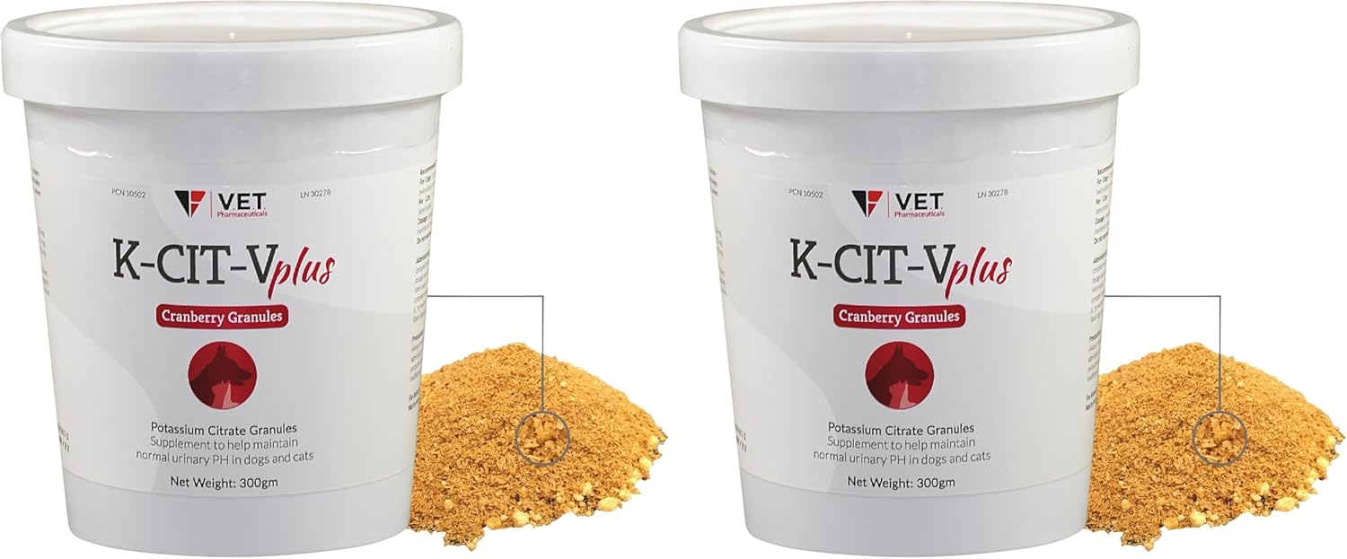 K-CIT-V Plus Cranberry 300 g Granulados para Perros y Gatos