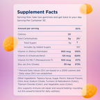 Canary Barrier Booster Vitamin A, D, K y Zinc - Gominolas Veganas Sabor Berry Banana - 60 Gominolas
