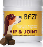 BAZI Masticables para Perros – Piel y Pelaje: Colágeno, Omega-3, EPA, DHA, Vitamina A y D3