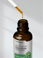 Horbäach Extracto de Gotu Kola - 60 ml - Sin Alcohol - Suplemento Líquido Concentrado - Vegetariano, No-GMO, Sin Gluten