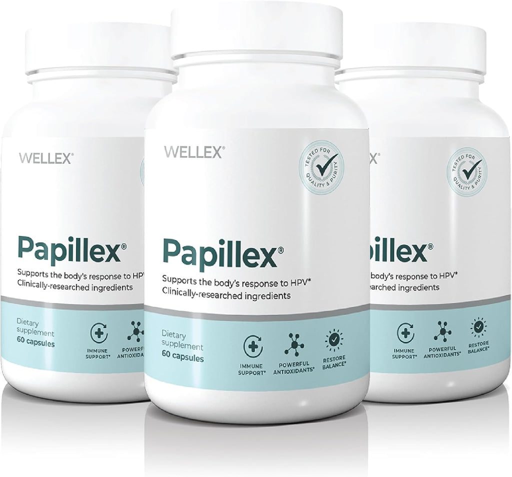 Papillex Complemento Alimenticio, 60 Cápsulas (Pack de 3)