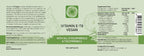 Fórmula Vegana Única con los 8 Tocoferoles y Tocotrienoles de Vitamina E – Sin PAH, Metales Pesados, Contaminantes ni Conservantes - Certificado Sostenible - Cabello, Cicatrices y Piel (180)